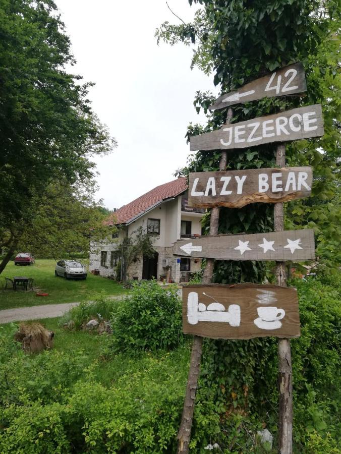 Hotel Lazy Bear Jezerce Exterior foto